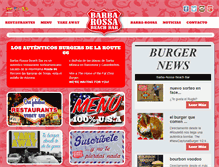 Tablet Screenshot of barbarossabeachbar.com